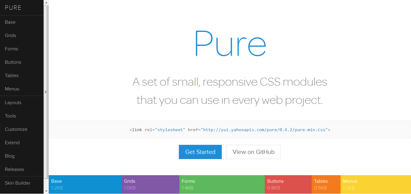 Framework CSS Pure