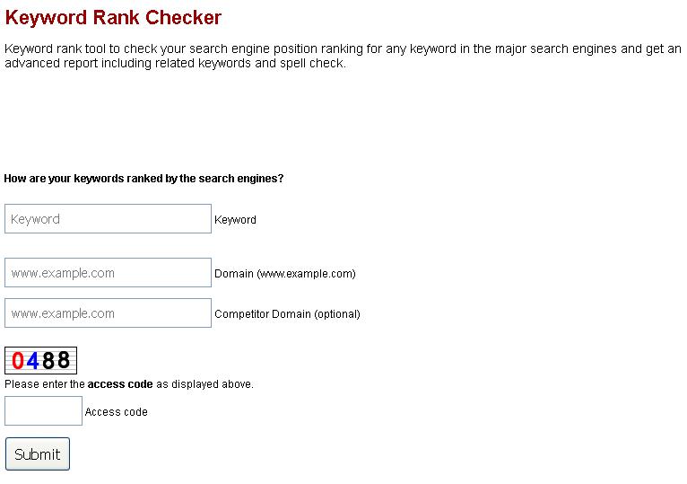 Rank Checker