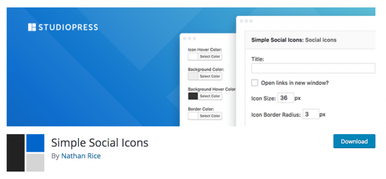 simple-social-icons