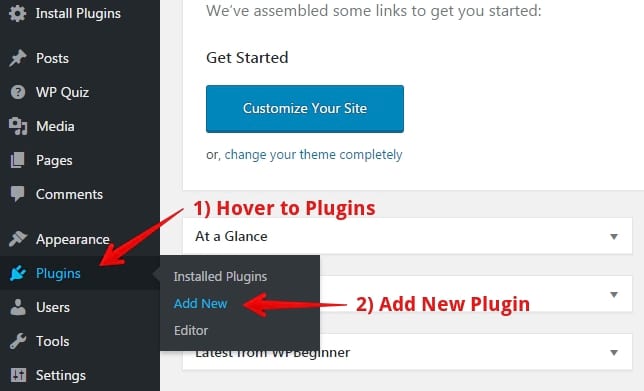 aggiungere plug-in WooCommerce